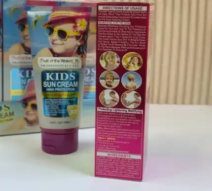 کرم ضد آفتاب بچگانه SPF30 وکالی Wokali