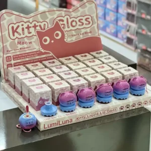 رژ لب مایع GLG001 طرح گربه LumiLuna