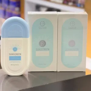 ضد آفتاب 0077 بی رنگ SPF80 استلین ESTELIN