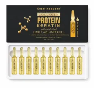 پک ویال مو 10 عددی کراتین KERATIN QUEEN