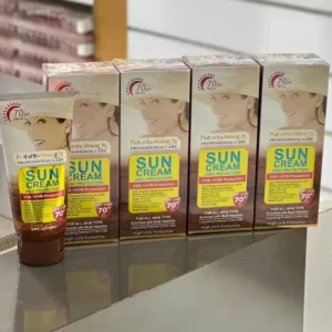 کرم ضد آفتاب SPF70 وکالی Wokali