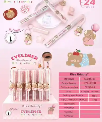 خط چشم 59215 خرسی Kiss Beauty