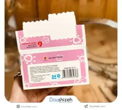 پک بالم لب حرارتی 24 عددی 3111 موش صورتی