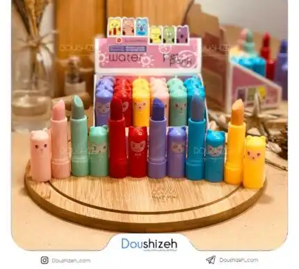 پک بالم لب حرارتی 24 عددی 3111 موش صورتی