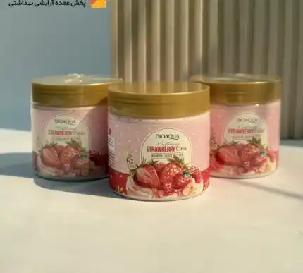 کره بدن کیک توت فرنگی بیوآکوا BIOAQUA