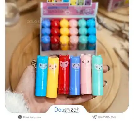 پک بالم لب حرارتی 24 عددی 3111 موش صورتی