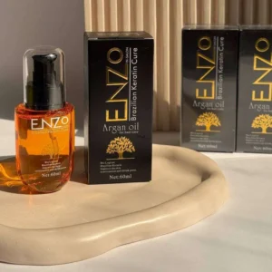 روغن مو آرگان حاوی کراتین برزیلی انزو ENZO