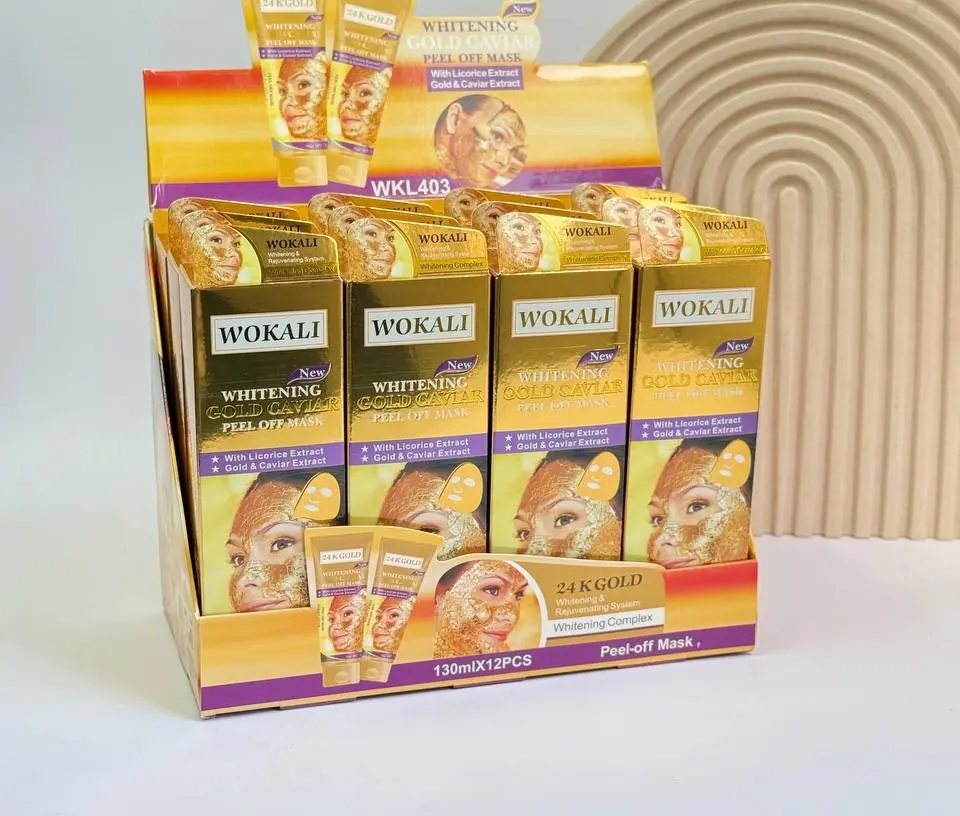 ماسک تیوپی طلا و خاویار وکالی WOKALI