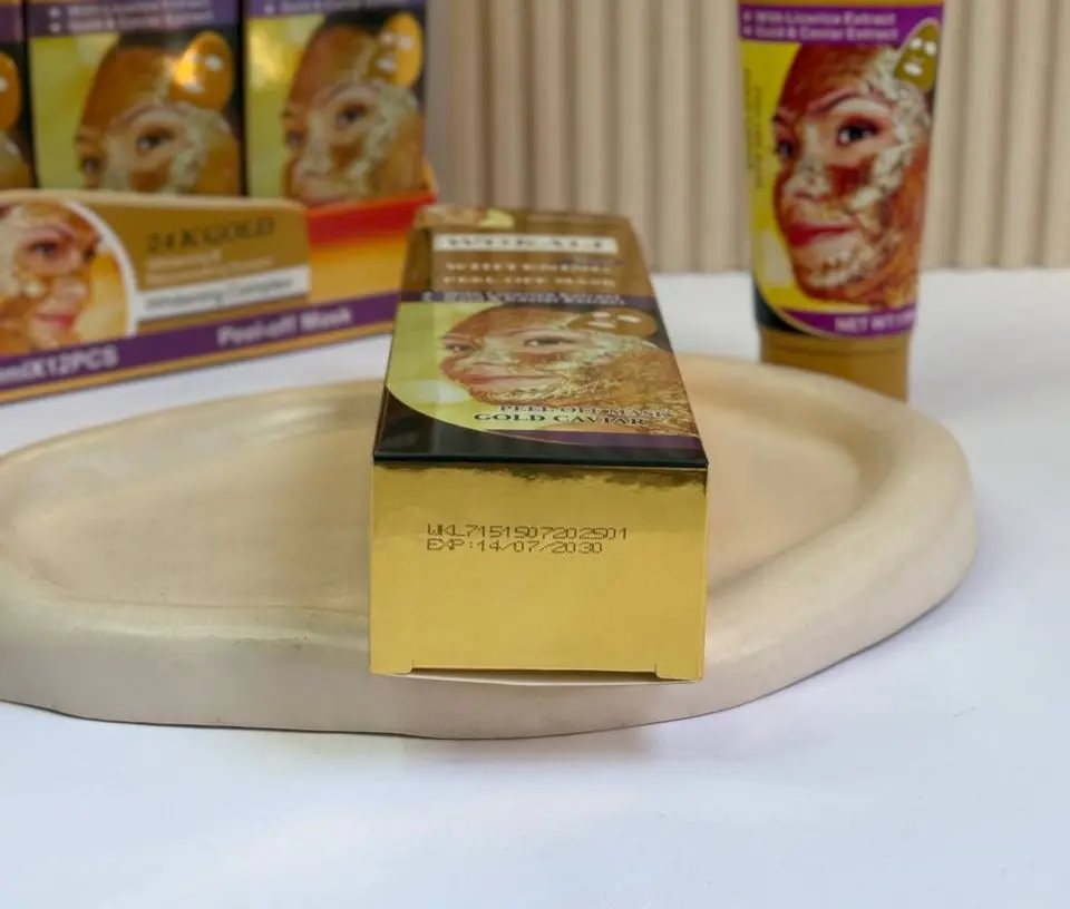 ماسک تیوپی طلا و خاویار وکالی WOKALI