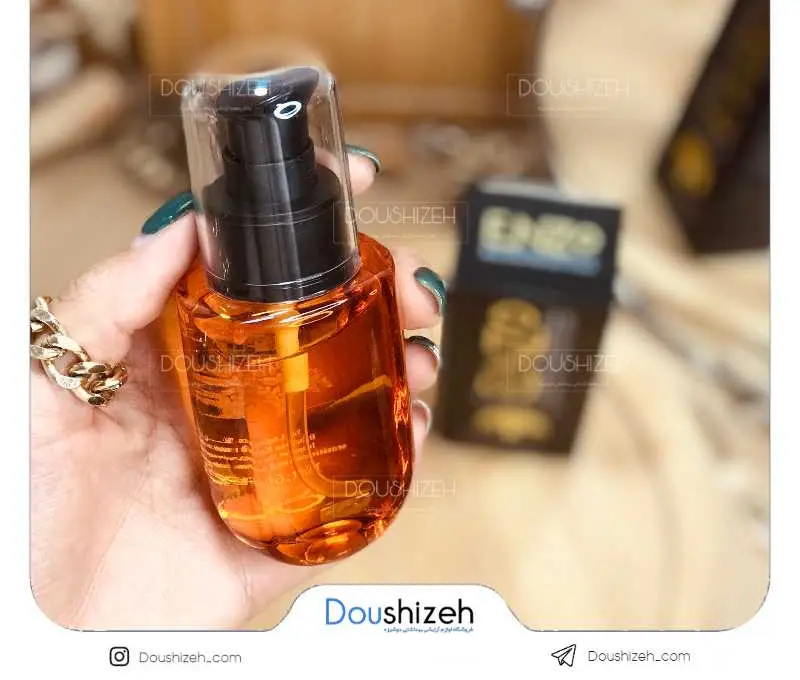 روغن مو آرگان حاوی کراتین برزیلی انزو ENZO