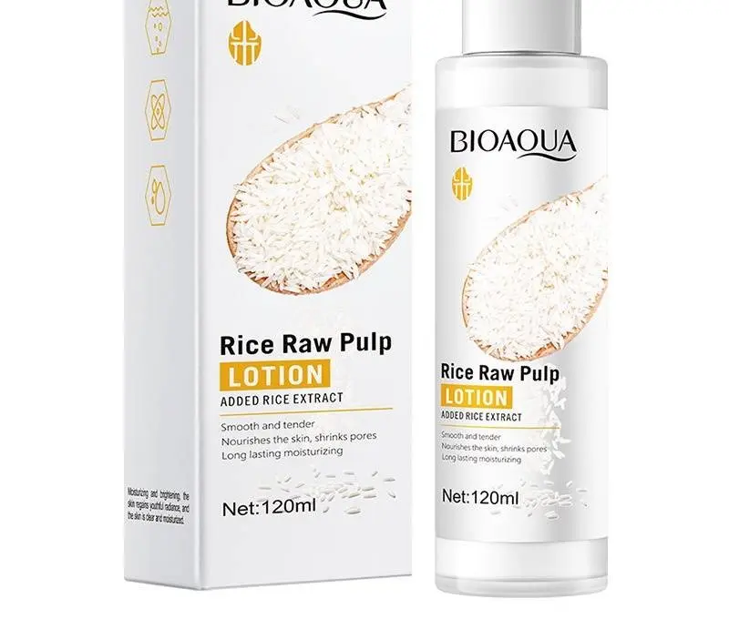 لوسیون بدن عصاره برنج بیوآکوا BIOAQUA