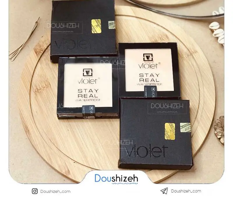پنکک مات و مخملی ضد آب ویولت VIOLET