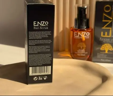 روغن مو آرگان حاوی کراتین برزیلی انزو ENZO