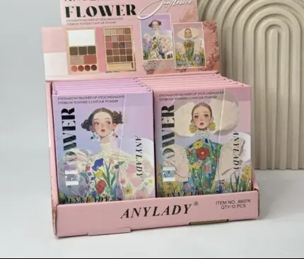 پالت سایه 8607K گل دختر ANYLADY