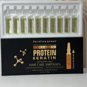 پک ویال مو 10 عددی کراتین KERATIN QUEEN