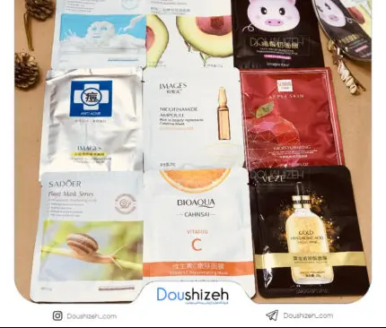 ماسک ورقه ای میکس با رایحه مختلف