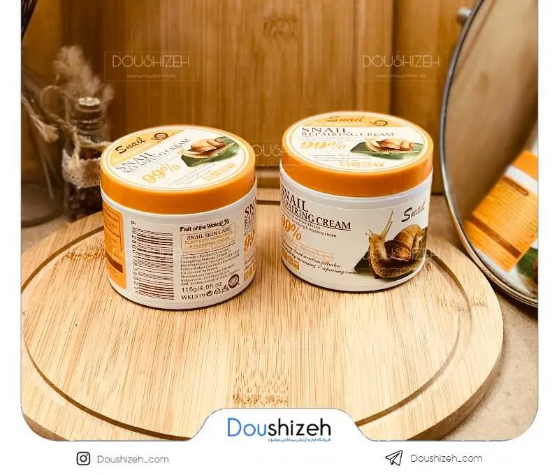 کرم ترمیم کننده حلزون 519 وکالی WOKALI