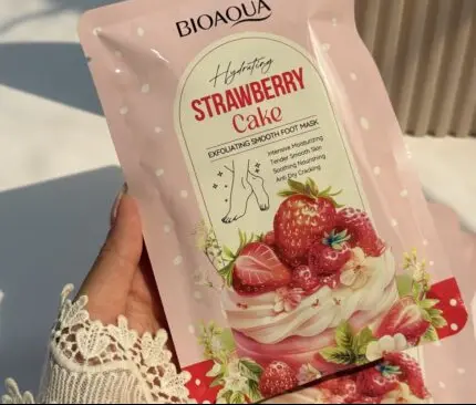 ماسک پا کیک توت فرنگی بیواکوا BIOAQUA