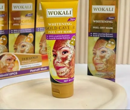 ماسک تیوپی طلا و خاویار وکالی WOKALI