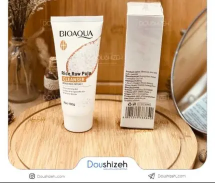 فوم شوینده عصاره برنج بیوآکوا BIOAQUA