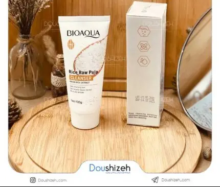 فوم شوینده عصاره برنج بیوآکوا BIOAQUA
