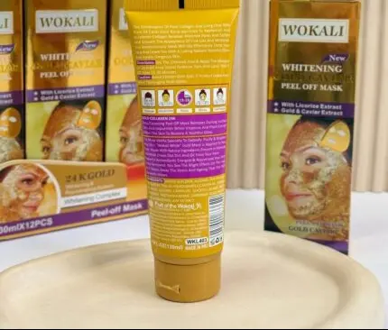 ماسک تیوپی طلا و خاویار وکالی WOKALI