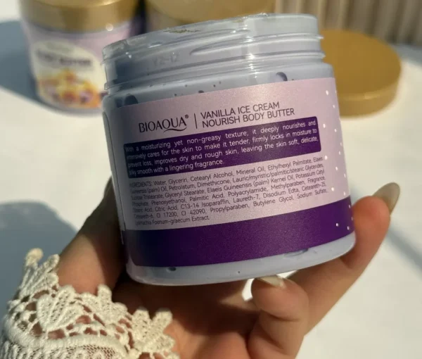 کره بدن بستنی وانیل 89502 بیوآکوا BIOAQUA