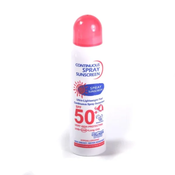 اسپری ضدآفتاب سفیدکننده SPF50 وکالی WOKALI