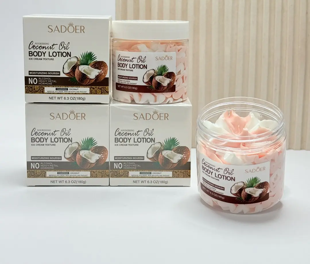 لوسیون بدن بستنی نارگیل سادور SADOER