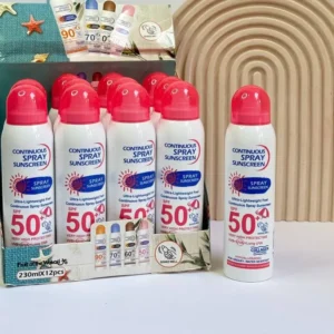 اسپری ضدآفتاب سفیدکننده SPF50 وکالی WOKALI