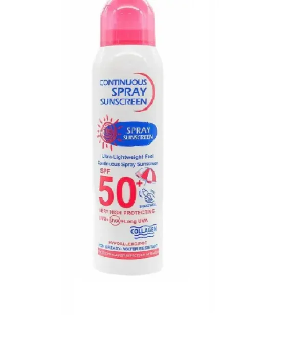 اسپری ضدآفتاب سفیدکننده SPF50 وکالی WOKALI
