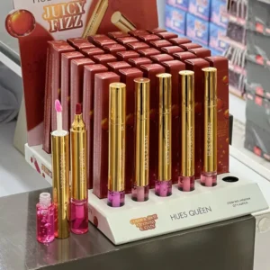 شیدینگ و برق لب 0104 دوطرفه HUES QUEEN