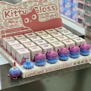 رژ لب مایع GLG001 طرح گربه LumiLuna