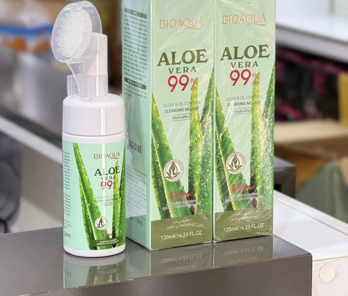 فوم براش دار آلوئه ورا بیواکوا BIOAQUA