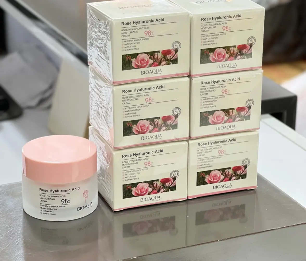 کرم آبرسان عصاره گل رز بیوآکوا BIOAQUA