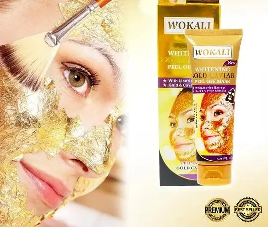 ماسک تیوپی طلا و خاویار وکالی WOKALI