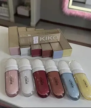 لیپ گلاس پاستیلی رنگی حجم دهنده کیکو KIKO